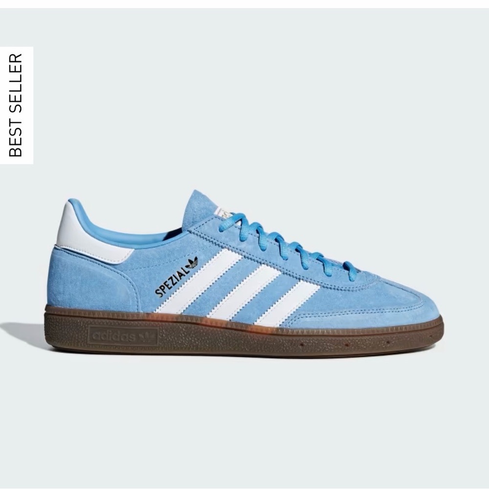adidas Blue and White Sneakers